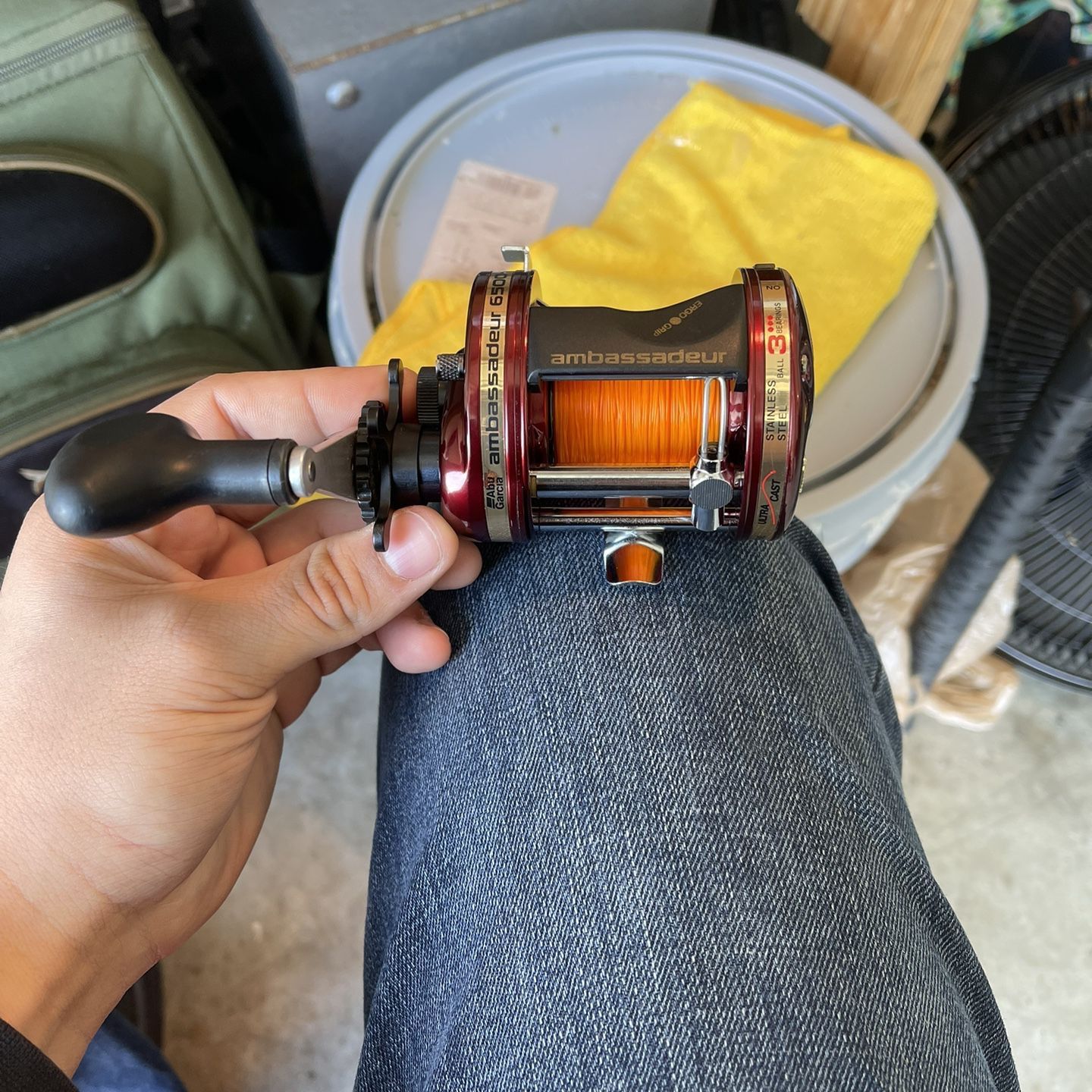abu garcia catfish rod Commando Combo quality fishing reel designed specifically for catfish fishing Abu Garcia 6500 2 Speed
