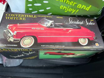 Standard Sedan Convertible Friction Toy Car