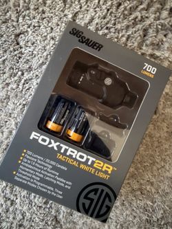 New SIG Sauer FOXTROT2R 700-Lumen Weapon-Mounted Light