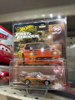 Hot Wheels Premium Fast & Furious Toyota Supra 1/5
