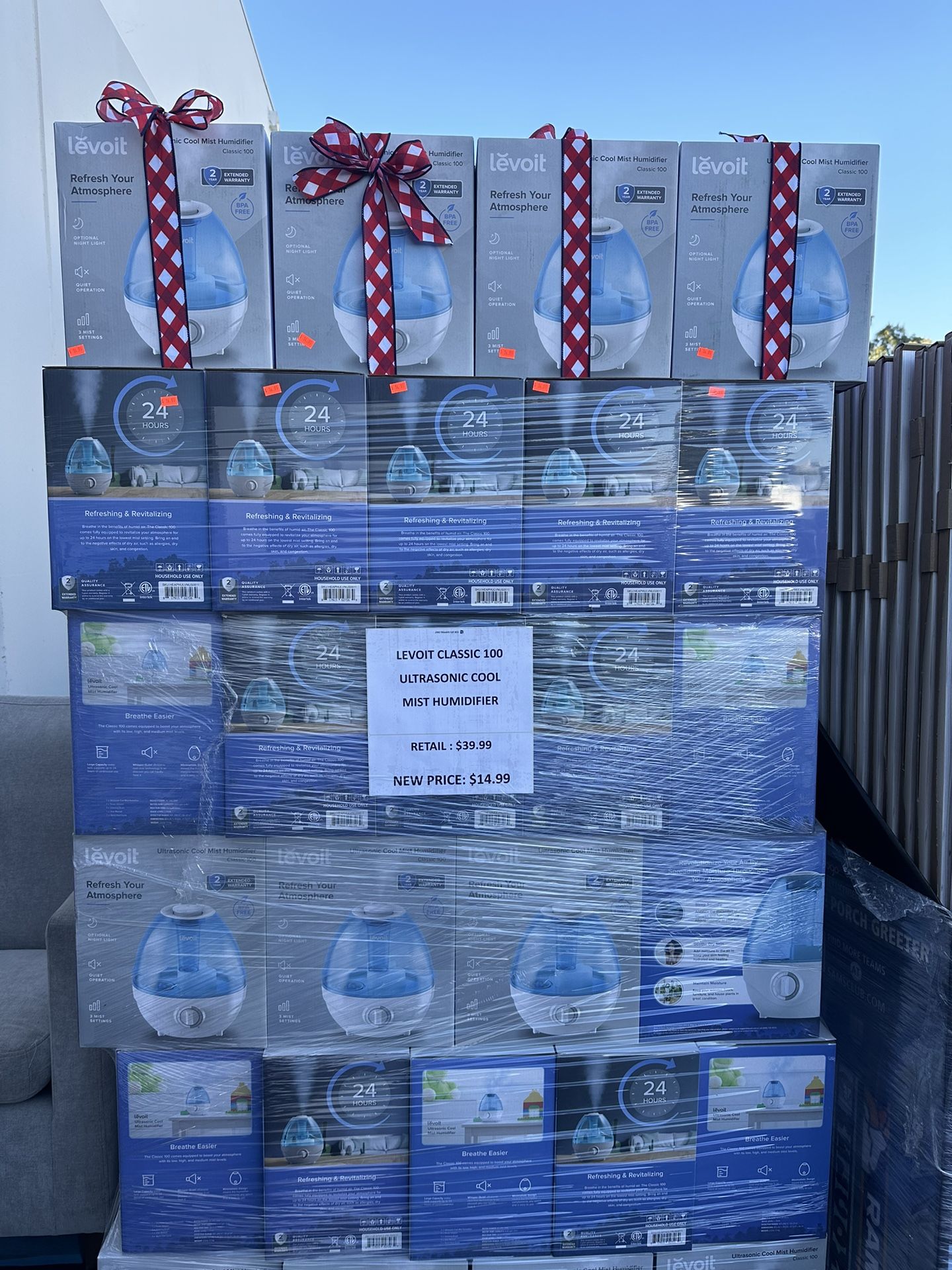 Levoit Classic 100 Ultrasonic Cool Mist Humidifier HUGE SALE $14.99 