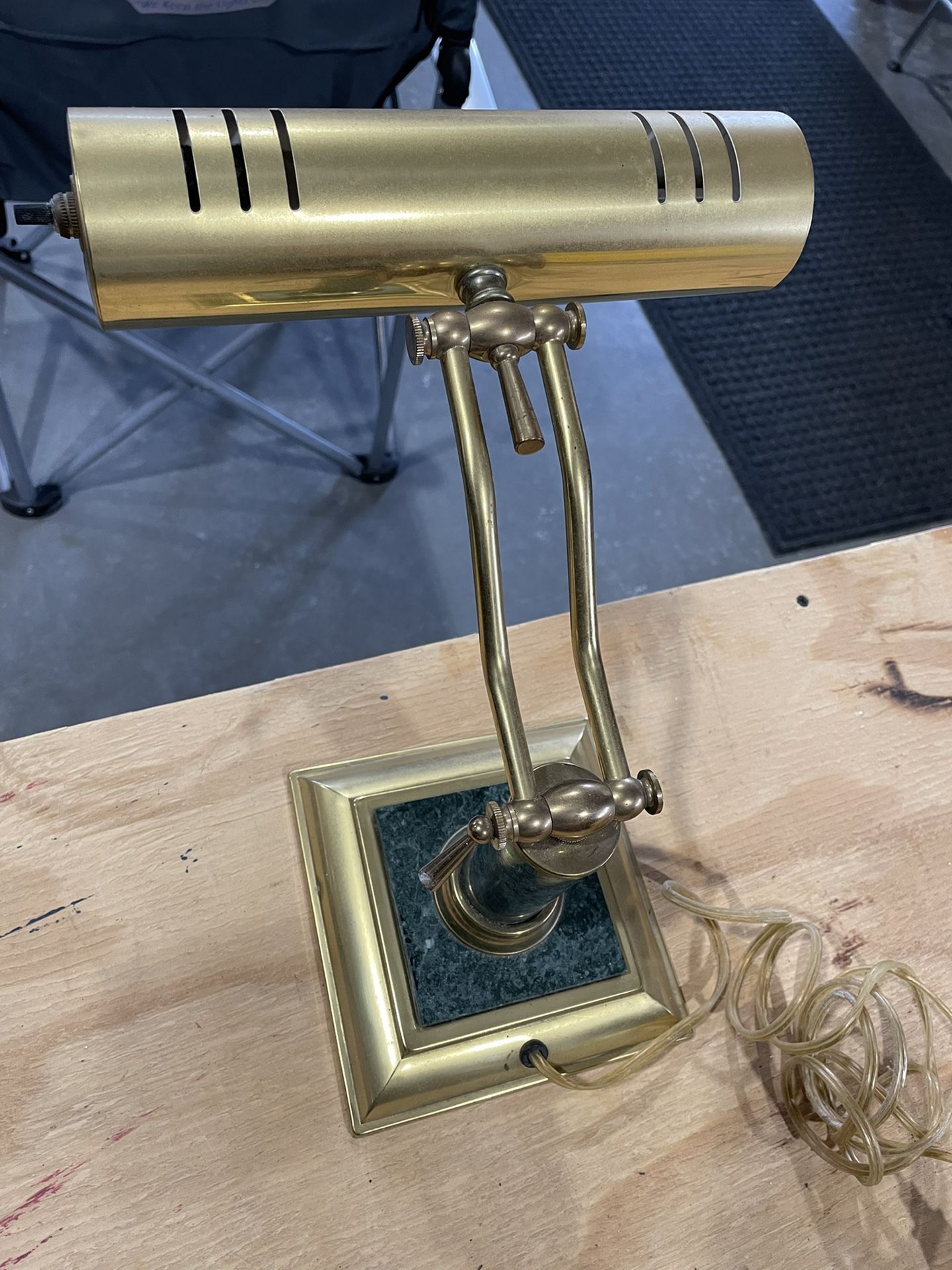 Brass Desktop Lamp
