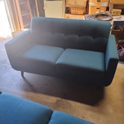 New Blue Couch (Fold Out Bed)