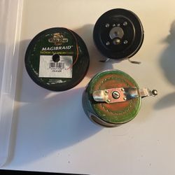Martin Fly Fishing Reel And Shakespeare Silent Reel