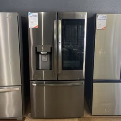 L G Insta View Scratch And Dent French Door Refrigerator🔥🔥🔥