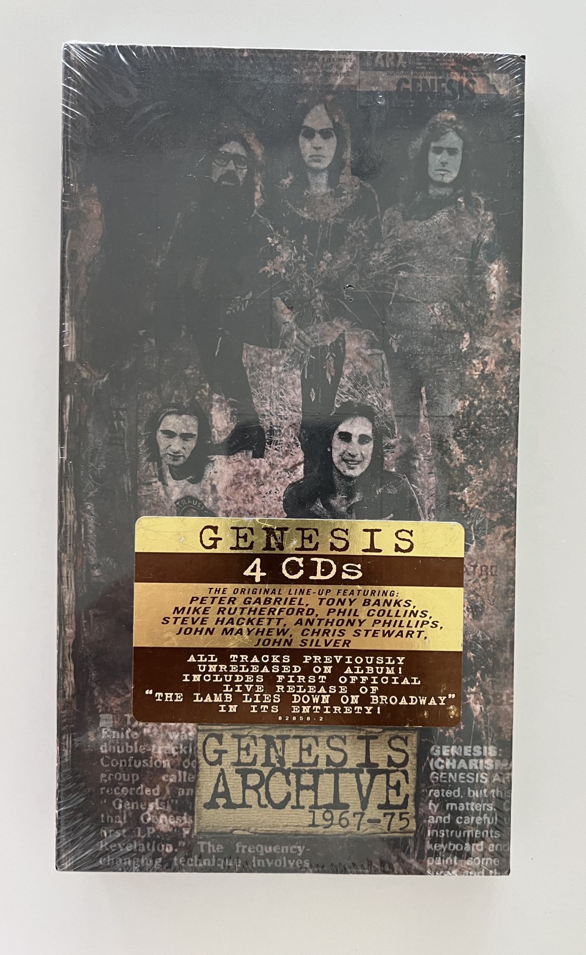 Genesis Archive, Vol. 1: 1(contact info removed) by Genesis - 4 Disc CD Box Set With Book 