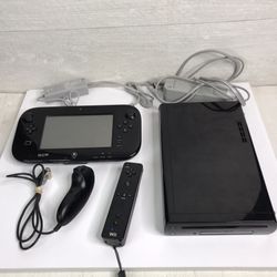 Nintendo Wii U 32GB Black Console 