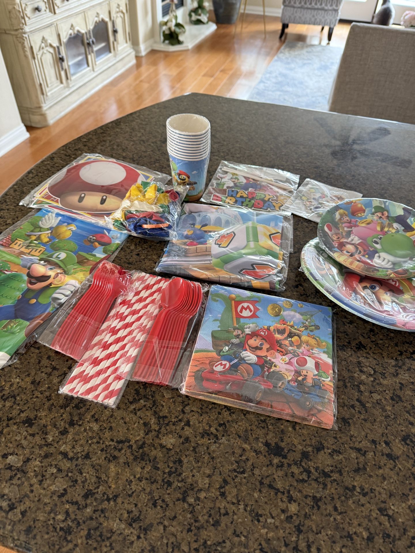 Super Mario Birthday Supplies