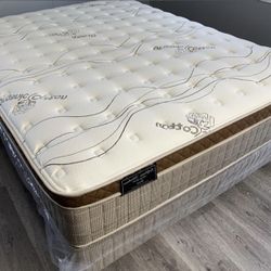 Ck Organic Cloud Edition Europillow Top 12inch Mattress!!