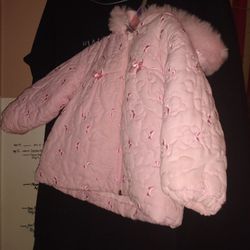 24 Month Old Pink Girls Snow Jacket