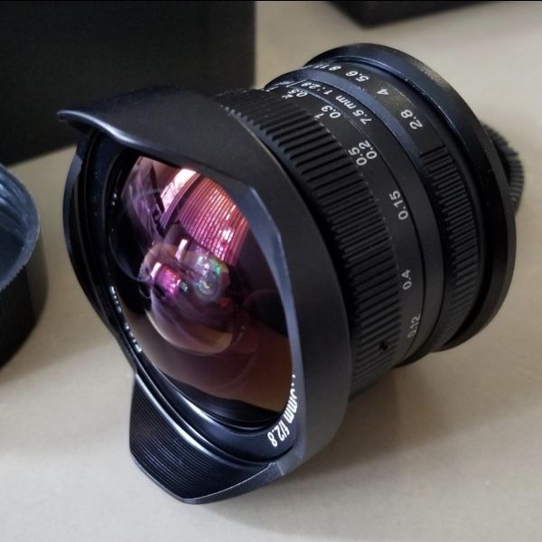 7artisans 7.5mm F2.8 Emount manual lens