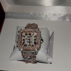 Moissanite Cartier Watch