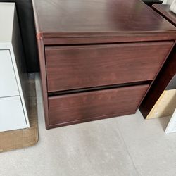 Wooden Filing Cabinet