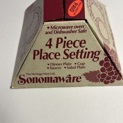 Sonomaware 4-piece  place setting by The Heritage Mint Ltd
