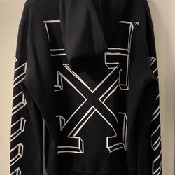 Black Off White Hoodie 