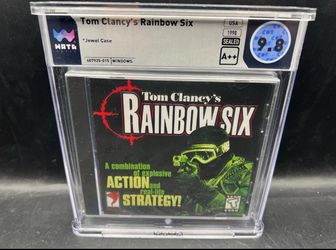 Tom Clancy’s Rainbow Six PC 1998 Sealed WATA 9.8 A++ Graded