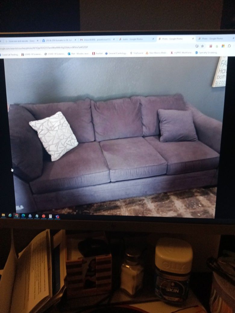 3 Piece Gray Sectional