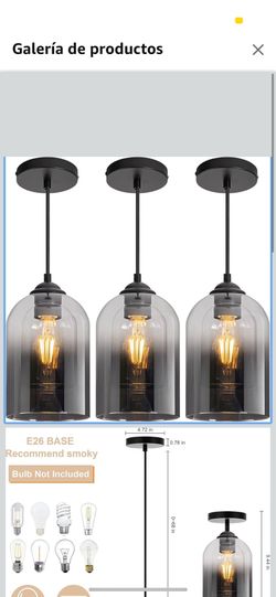 Ceiling Pendant lights (3)
