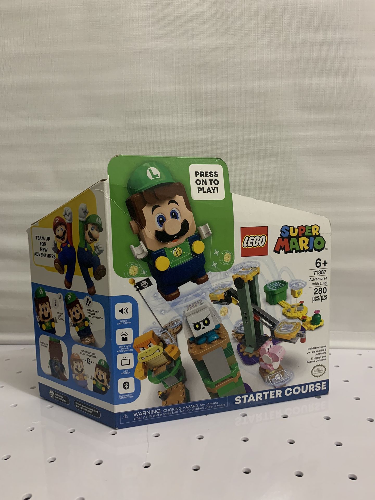 LEGO Super Mario Adventures Luigi Starter Course Toy 71387