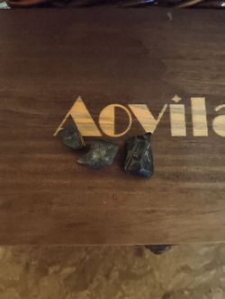 Solid black gold in stone