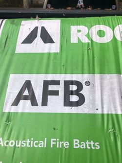 Fireproof insulation 16 inch used 1 piece. $20.