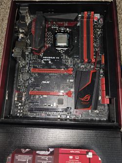 Asus Hero Vii Motherboard W/ I7 4790k, 16gb Ddr3 And Corsair Liquid Cooler 