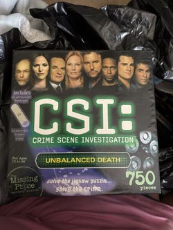 CSI 750 Piece Puzzle