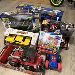 7 Toys with 5 Brand New Unopened