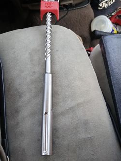 Milwaukee  4-cutter solid carbide concrete with rebar  1/2"×13"