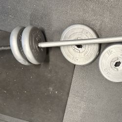 Barbell With Weights