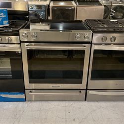 KitchenAid Slide In Electric Stove‼️‼️