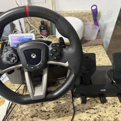 Hori Overdrive Racing Wheel And Peddles