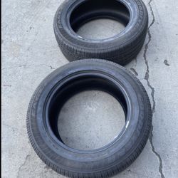 2 — 255/55r18 Goodyear Ls2 Tires Good Treads! 