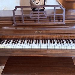 Musette Console Piano with Bench – Great Condition $450 OBO