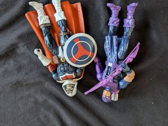 Marvel legends hawkeye and taskmaster loose