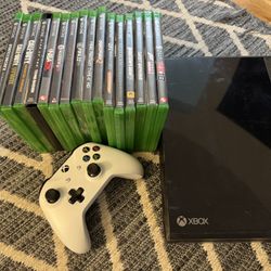 Xbox One Console Bundle | 2 Controllers & 16 Games