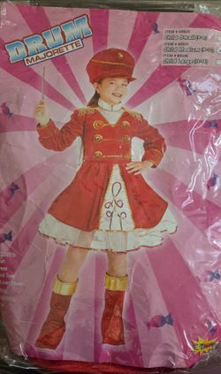 Drum Majorette Girls Costume