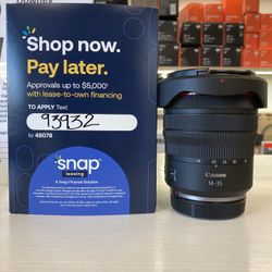 Canon RF 14-35mm F4 L IS USM Pre Owned Perfect Condition (Located In Downey, CA)