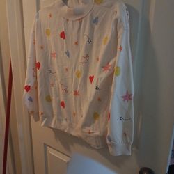 NEW  Gurls Size Large Warm  Sweatshirt 