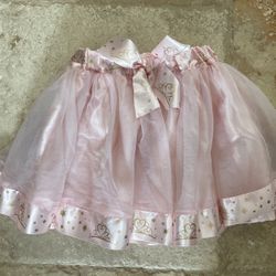 Pink Girls Disney Tutu Skirt Size 6-6x