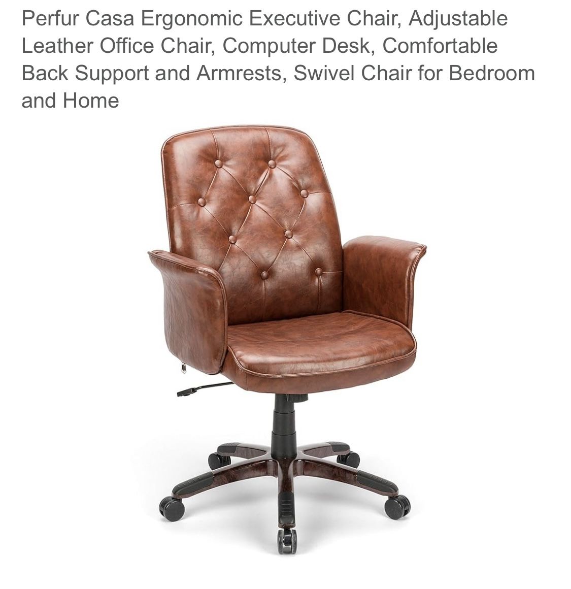 NEW OFFICE LEATHER CHAIR $155 OBO