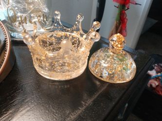 Crown Trinket/Jewelry Storage