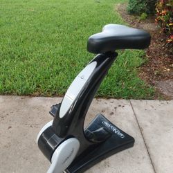 Sit & Cycle Stationary Exercise Bicycle Low resistance portable Compact Home Calorie Fat Burning   