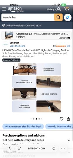 Twin Trundle Bed