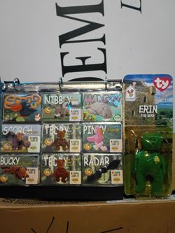 TY ERIN THE BEAR Plus Card SET