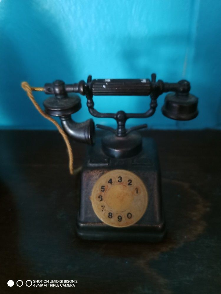 Mini Brass Phone