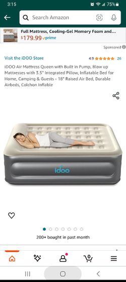 idoo Queen Air Mattress ( Brand New) 