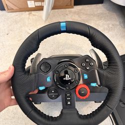 Logitech G29 Steering, Pedal, and shifter set