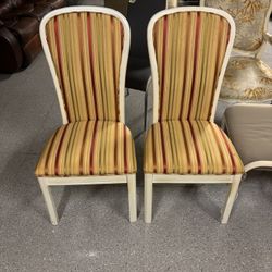 Set of 2 Upholstered Dining Chairs