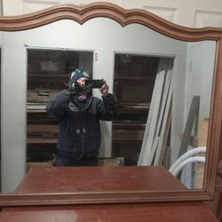 Dresser Or Wall Mount Mirror